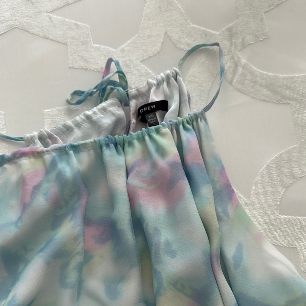 Nwt Drew Tie-Dye Blouse